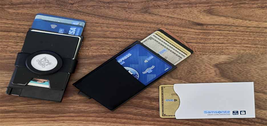 Кошельки с защитой от RFID, Защита карт от скимминга