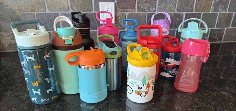 Детская бутылка для воды с защитой от протекания, выбираем идеальную непроливайку